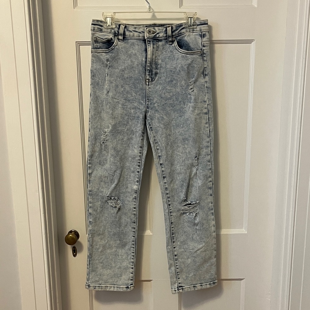 Kendall + Kylie The Icon High Rise Straight Jeans